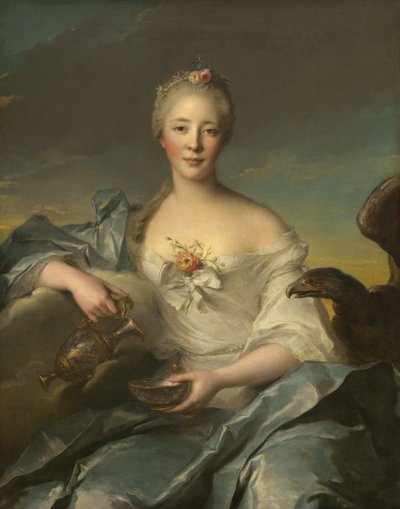 Madame Le Fèvre de Caumartin as Hebe by Jean Marc Nattier
